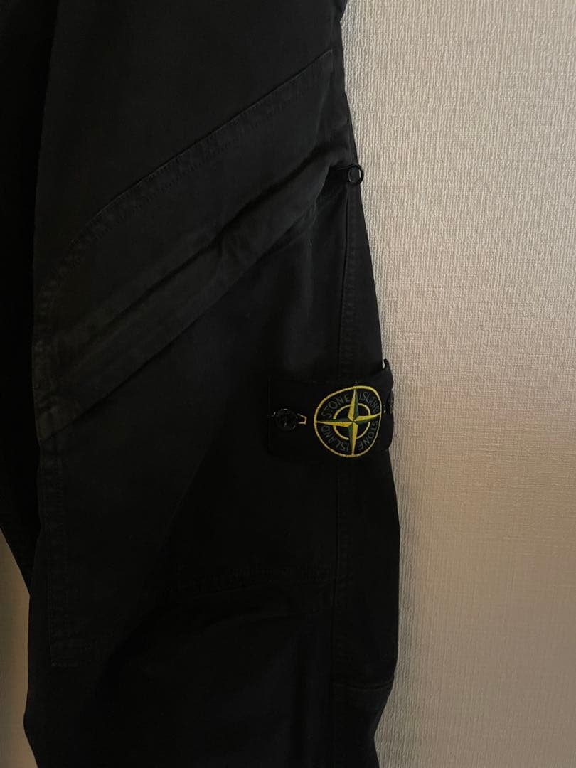 2025FW 2回使用　タグあり　30インチ　カーゴパンツ　3100036 黒