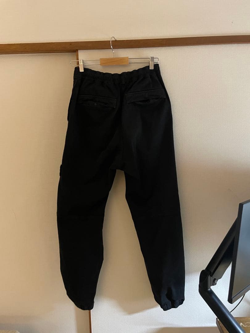 2025FW 2回使用　タグあり　30インチ　カーゴパンツ　3100036 黒