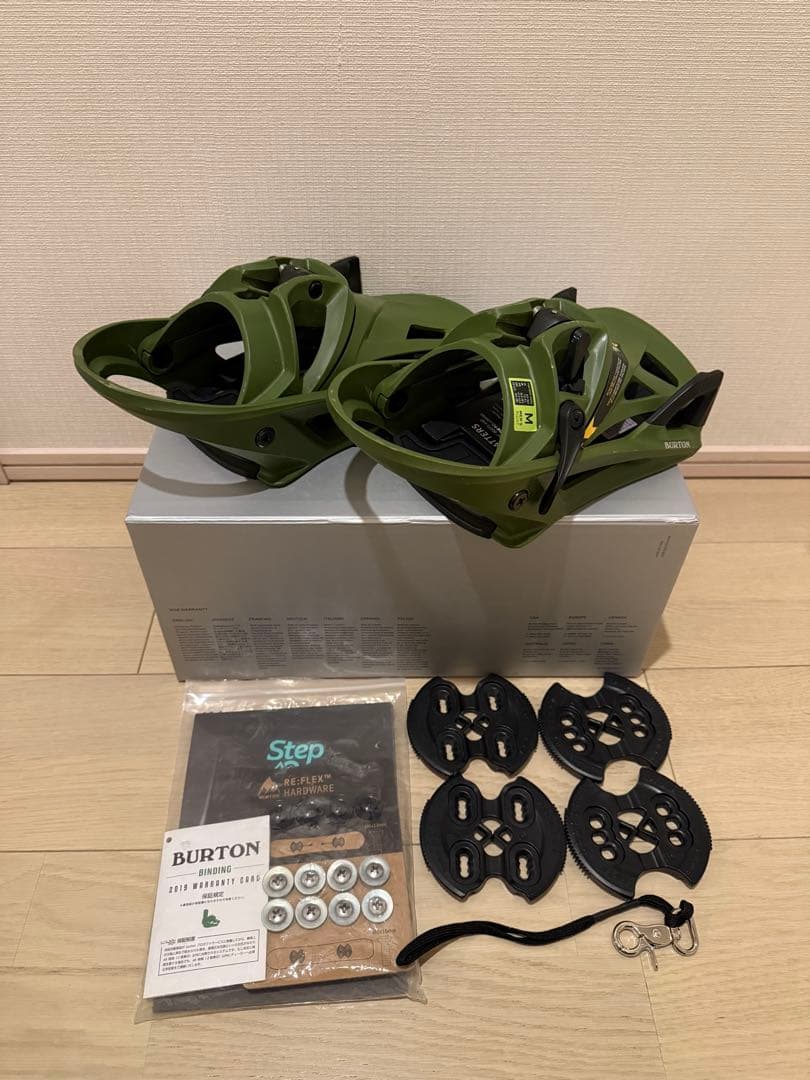 最安値Burton Stepon Mens MサイズRe:Flexバインディング