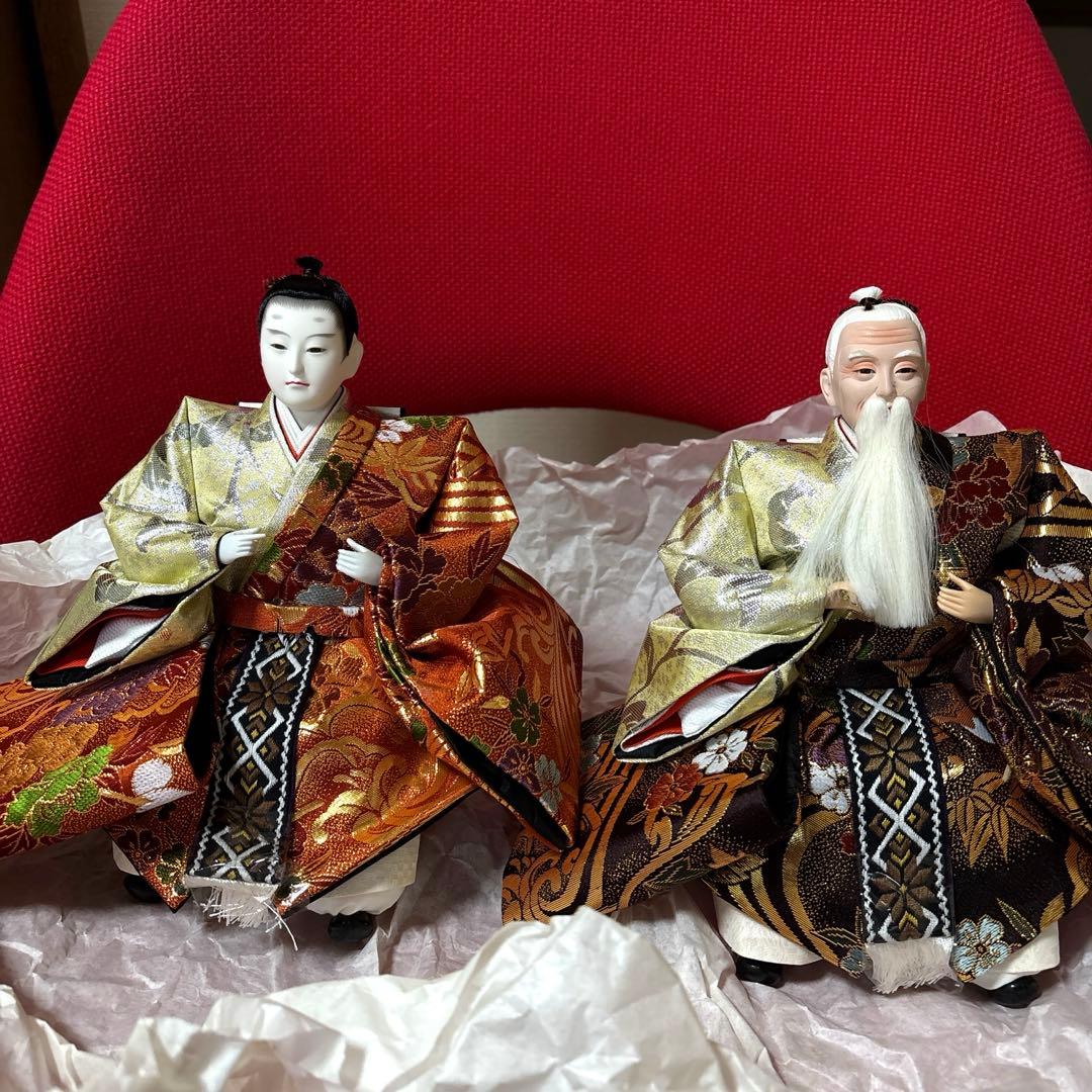 【まこちゃんさん専用】東玉作 「王朝絵巻」 大宮人飾り 七段飾り 内閣総理大臣賞