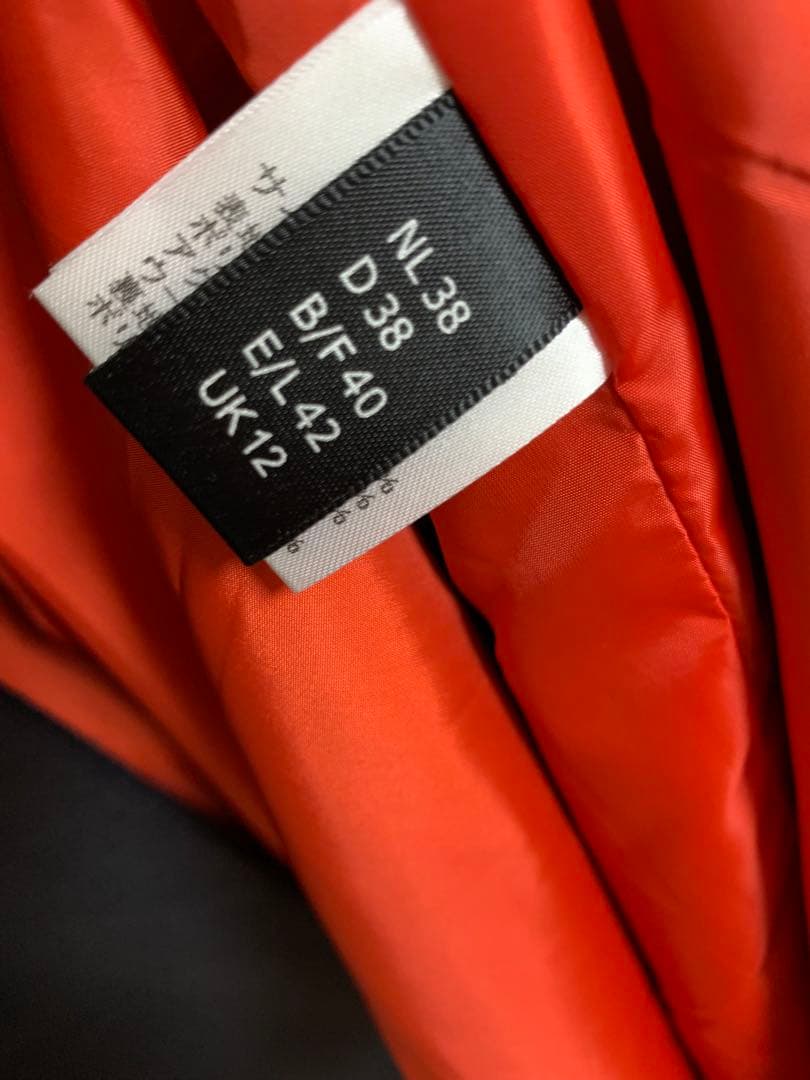 Spoom ネイビー ダブルブレスト チェスターコート　38 M