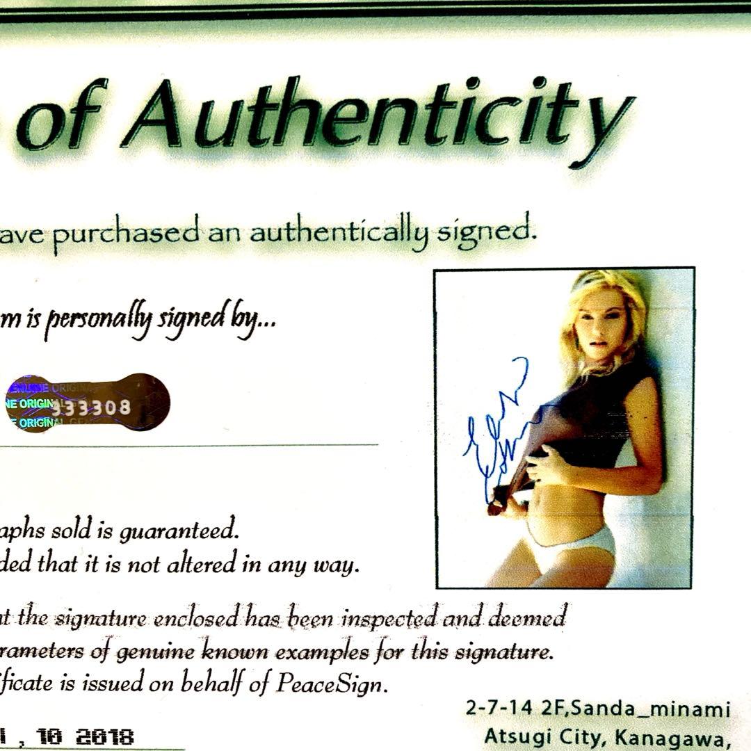 エリシャ・カスバード直筆サイン入り超大型写真‥24-TWENTY FOUR-