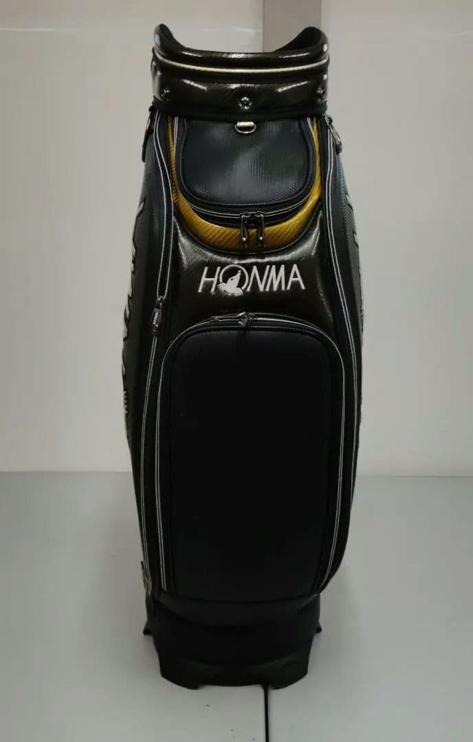 HONMA ホンマ キャディバッグ ゴルフバッグ ブラック/ゴールド