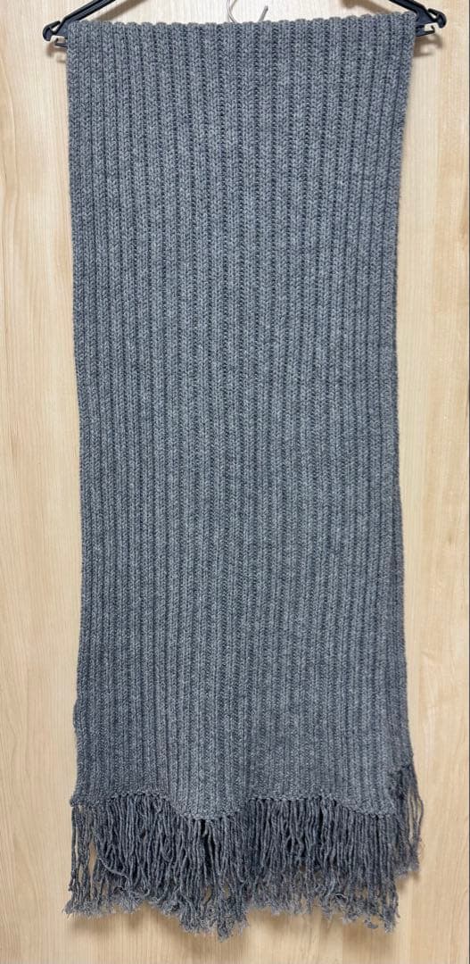 【MUJI Labo】メリノウールローゲージストール