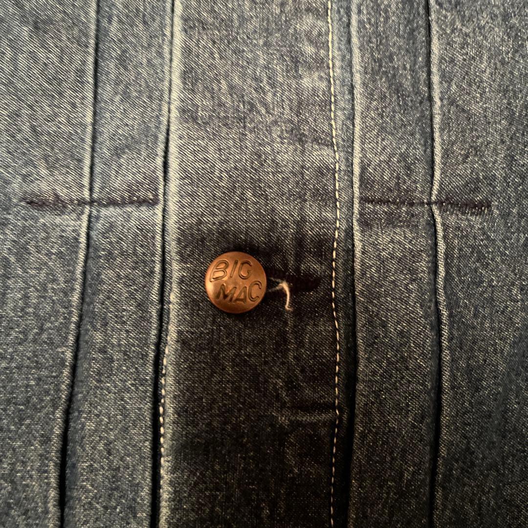 【美品】BIG MAC（ビッグマック）デニム ワークジャケット 復刻モデル