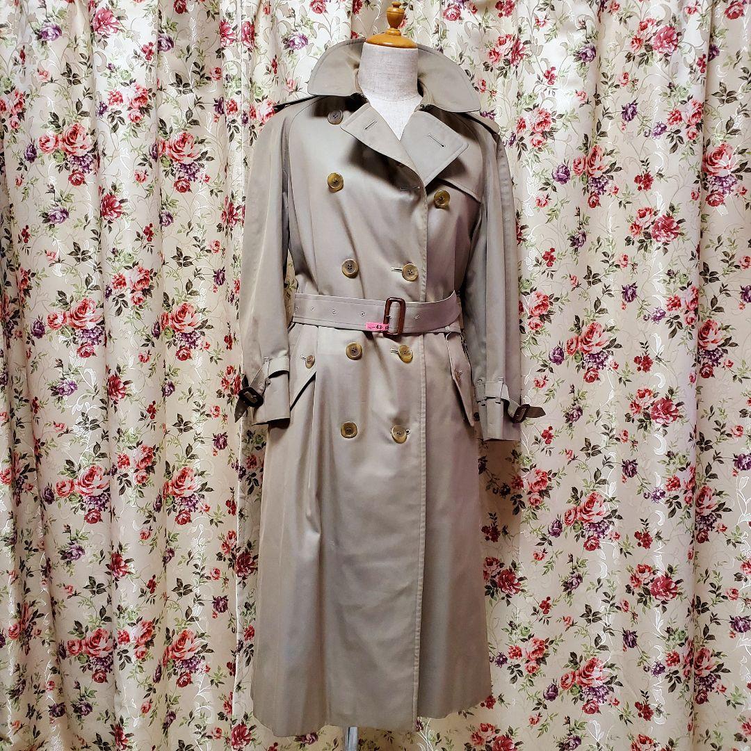 超美品1980年代　BURBERRYトレンチコート　ライナー付き　ノバチェック