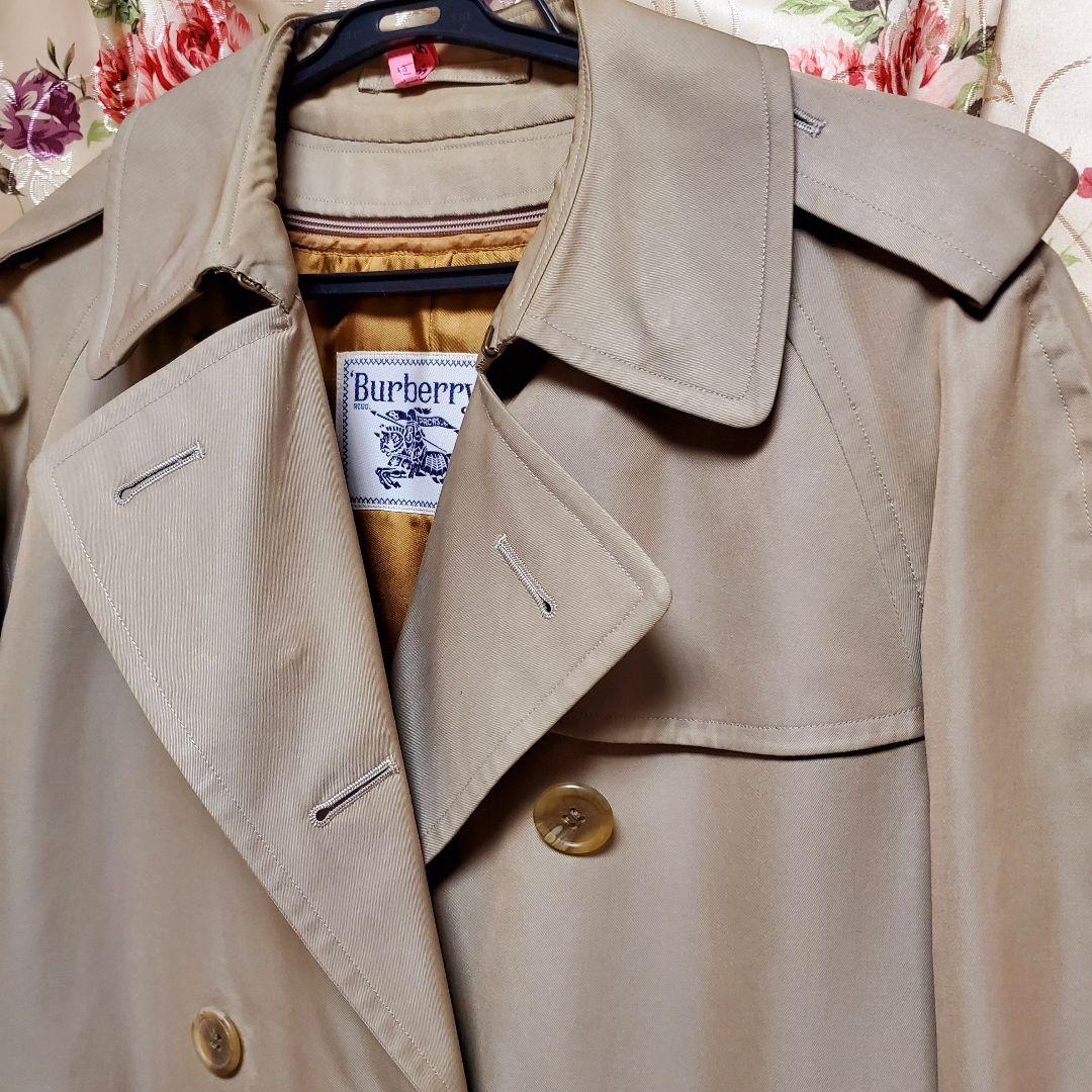 超美品1980年代　BURBERRYトレンチコート　ライナー付き　ノバチェック