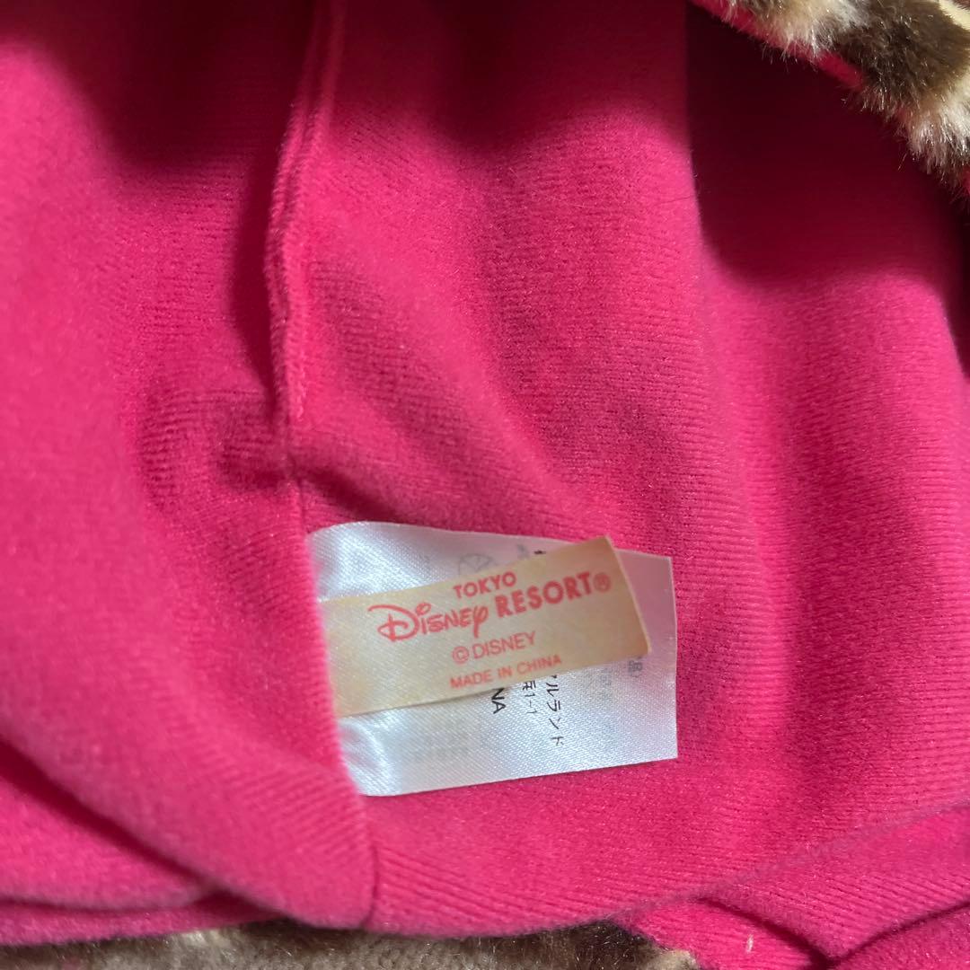 ヒョウ柄マフラーキャップ