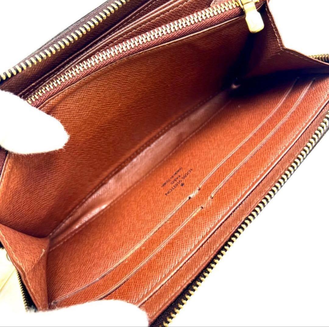 【極美品】 ルイヴィトン モノグラム ジッピーウォレット