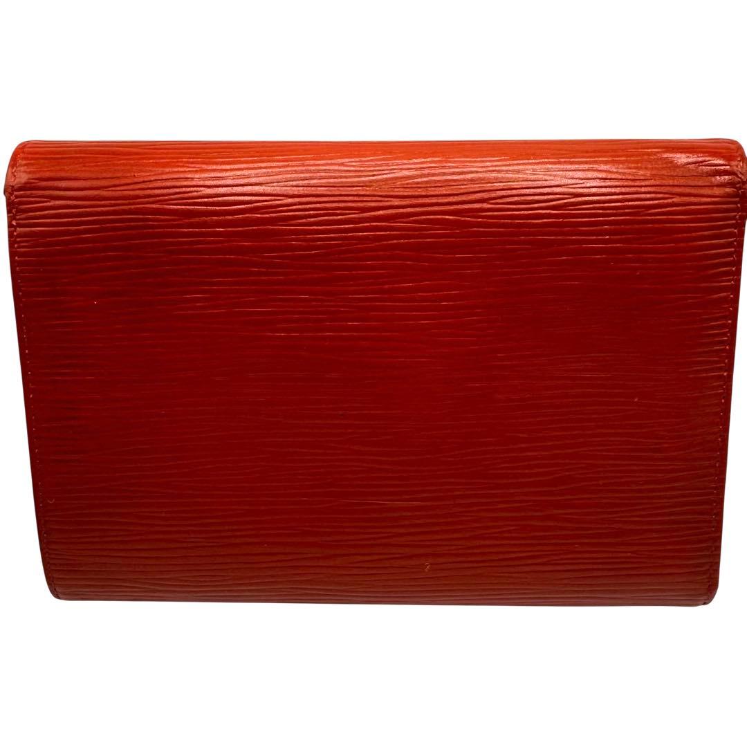 未使用品級✨LOUIS VUITTON 折財布 エピ レザー ブラウン 本革
