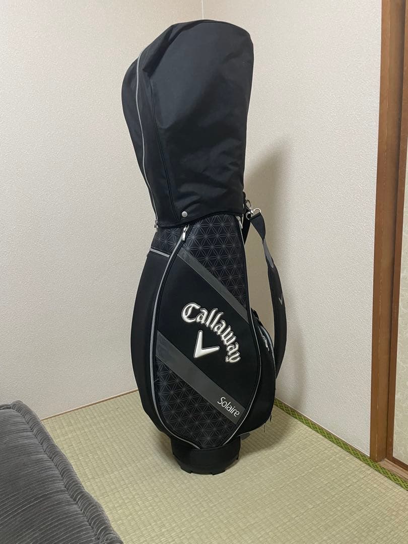 Callaway Solaire ブラックゴルフバッグ【ゴルフバックのみ】
