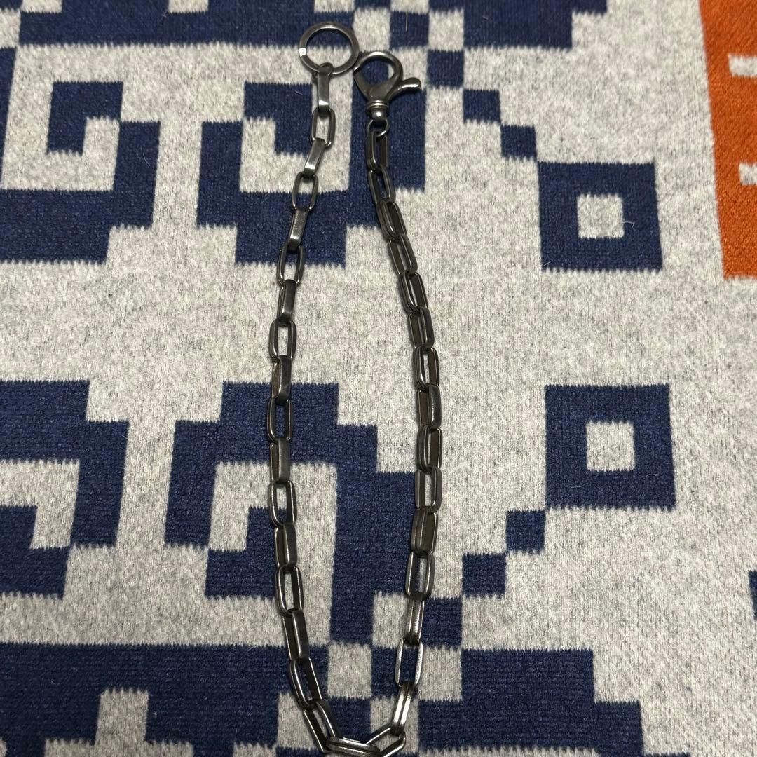 シルバー925　ウォレットチェーン　アメカジ