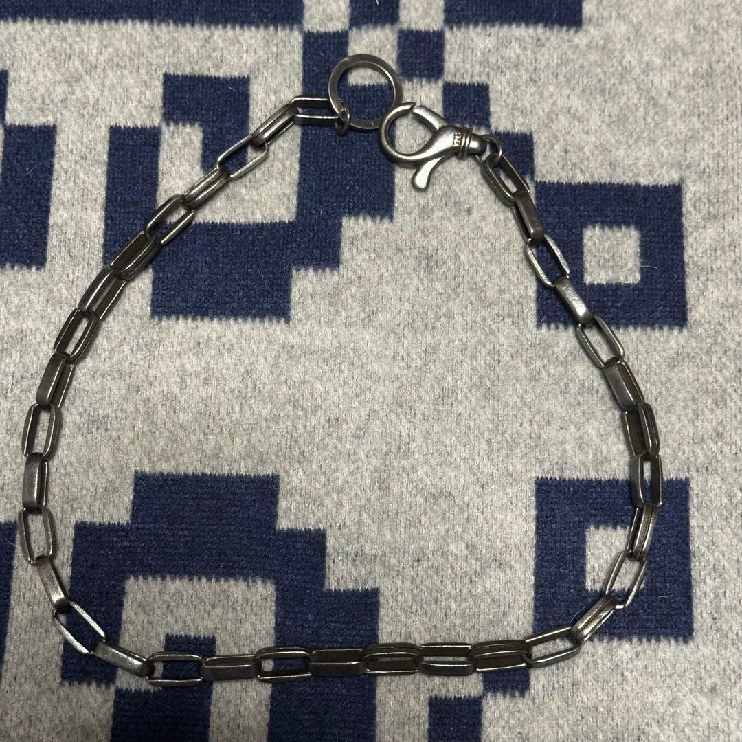 シルバー925　ウォレットチェーン　アメカジ