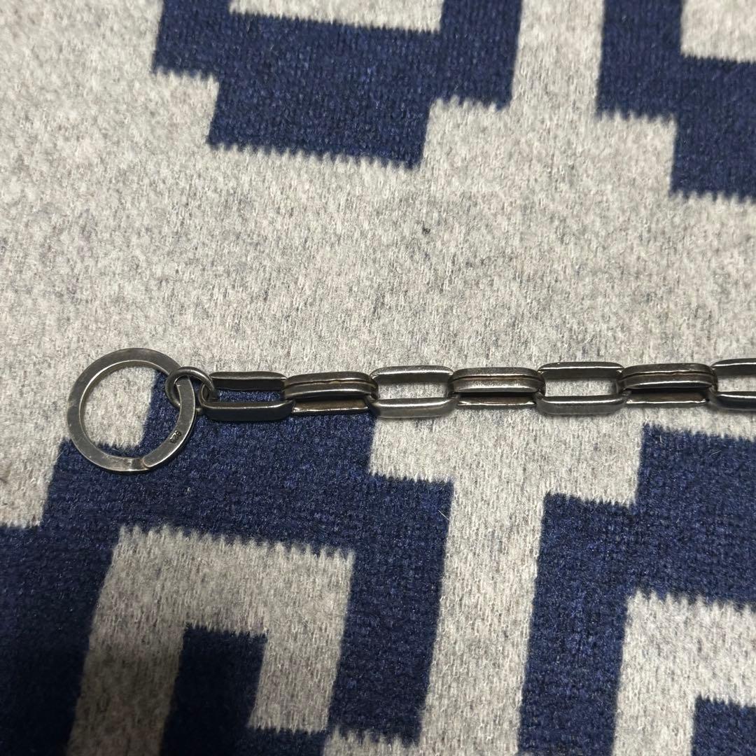 シルバー925　ウォレットチェーン　アメカジ