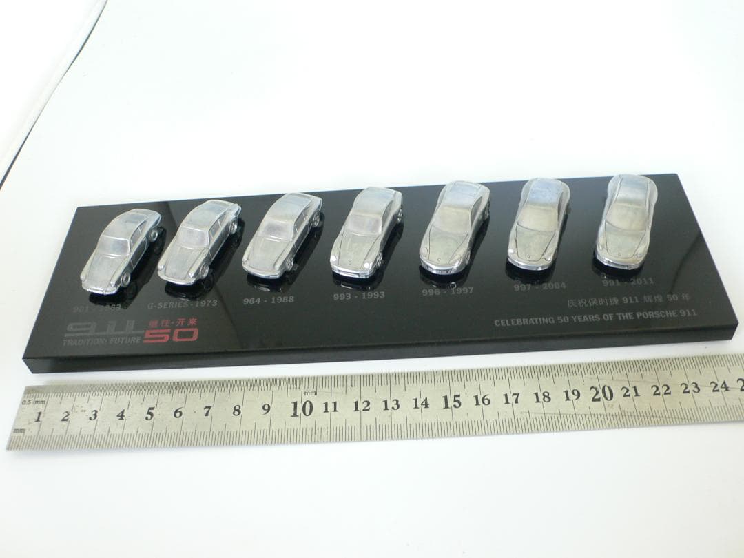 ポルシェ911　50周年記念 歴代911　インゴット　保时捷中国　 特注品
