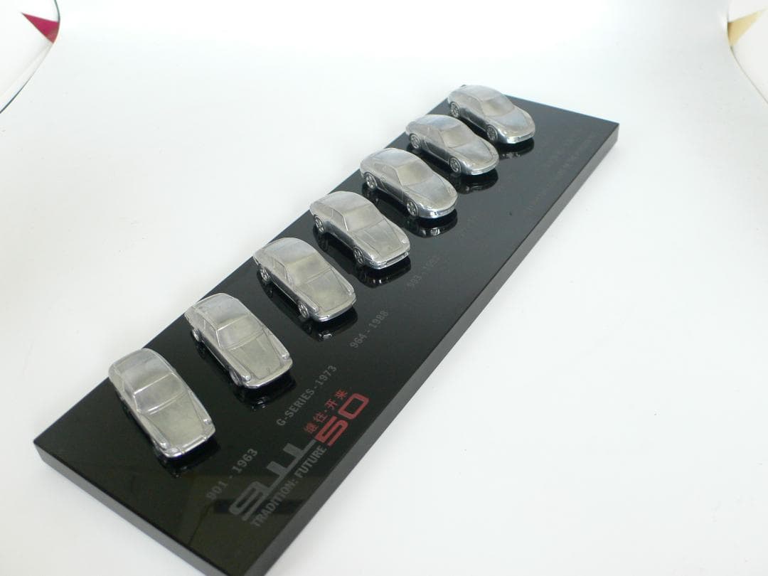 ポルシェ911　50周年記念 歴代911　インゴット　保时捷中国　 特注品
