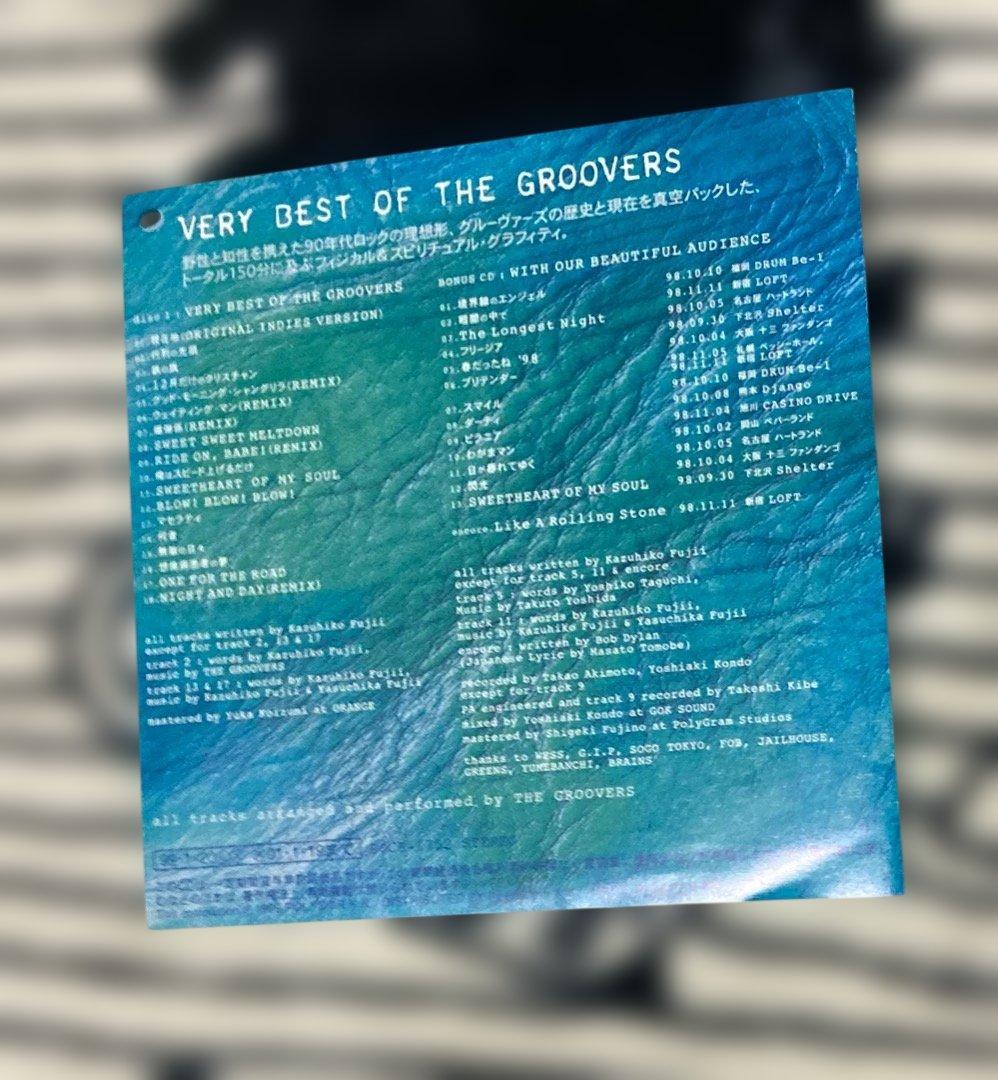 2枚組CDザ・グルーヴァーズ　VERY BEST OF THE GROOVERS