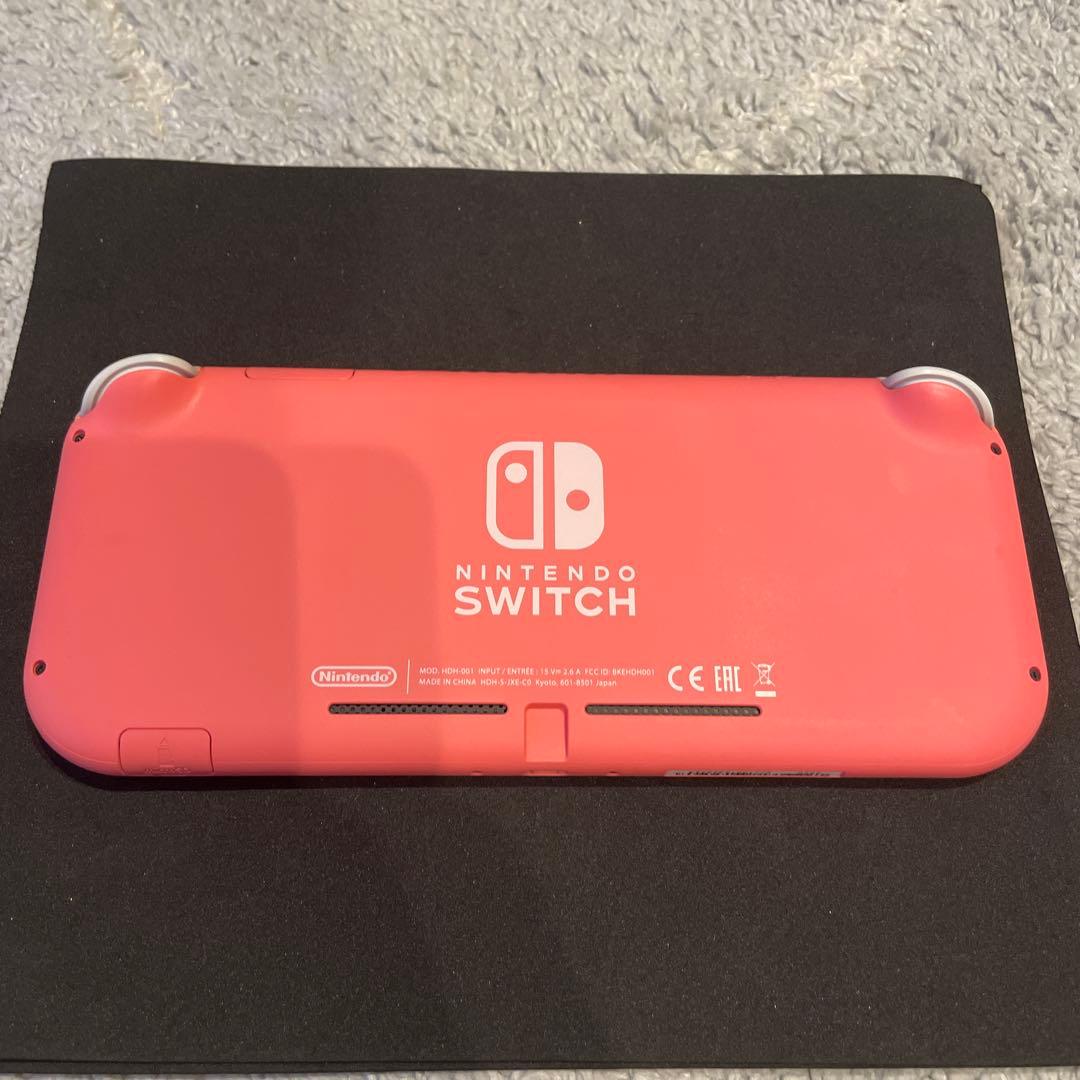 Nintendo Switch Lite コーラル　本体　訳あり