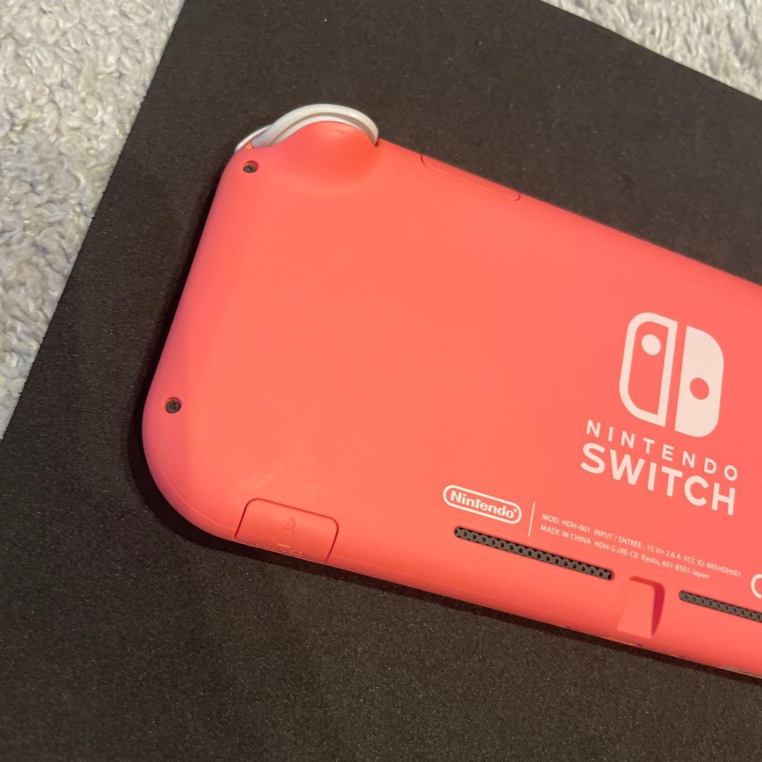 Nintendo Switch Lite コーラル　本体　訳あり