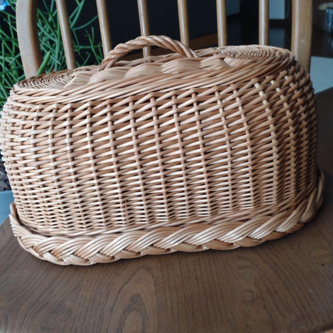 ラトビア ブレッドバスケットカゴアミドリ