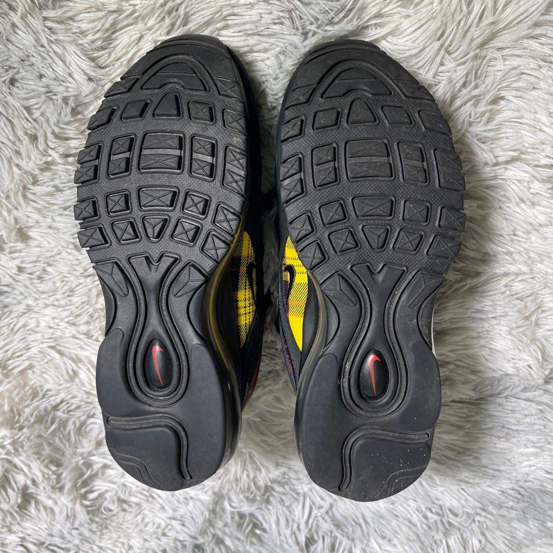 NIKE エアマックス97 タータンチェックAIRMAX97 23.5 厚底