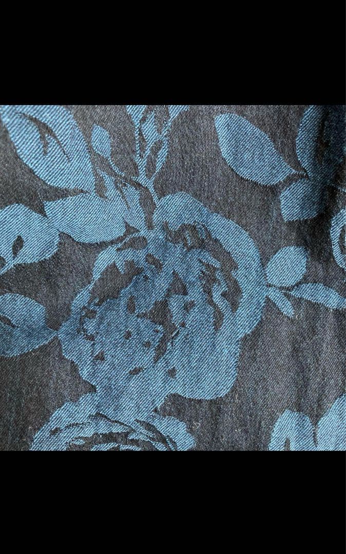 【美品】plantation bizenフラワーJQ ワイドパンツ