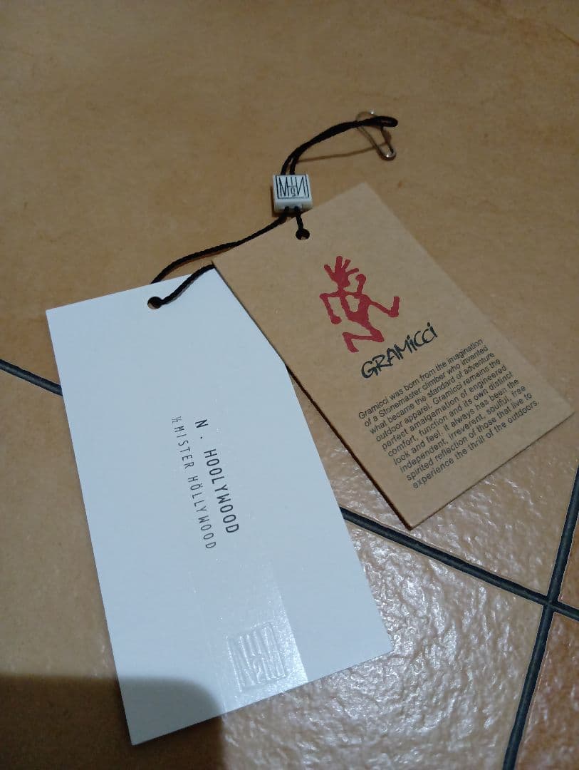 美品 N.HOOLYWOOD × GRAMICCI ウールスラックス 黒