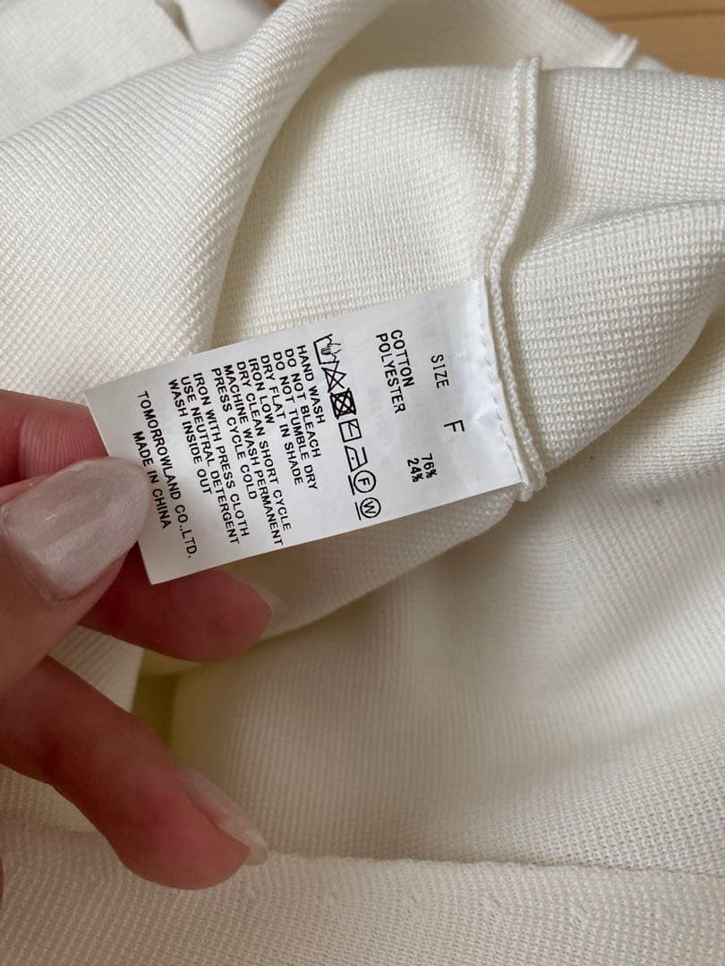 新品未使用　caban ニットオールインワン