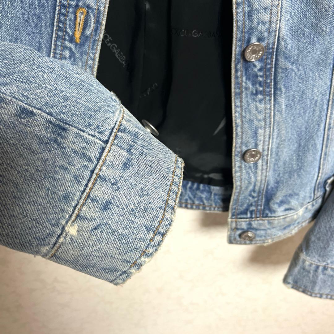 Dolce & Gabbana デニムジャケット イタリア製　新品同様　小さめM