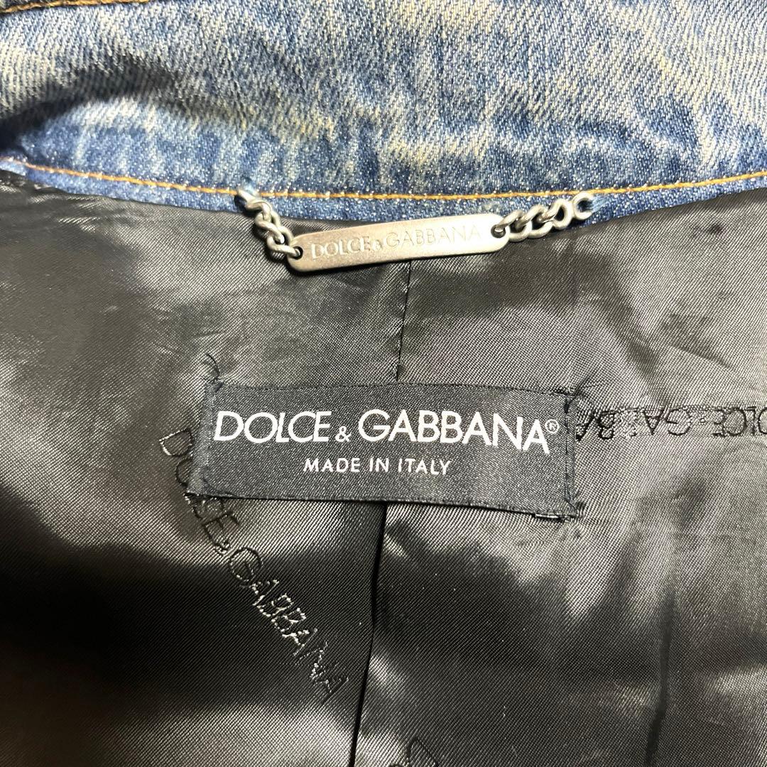 Dolce & Gabbana デニムジャケット イタリア製　新品同様　小さめM