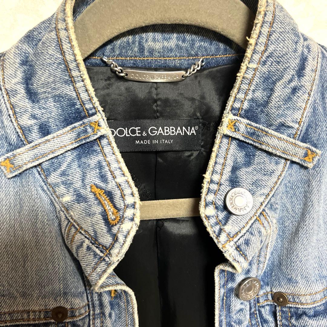 Dolce & Gabbana デニムジャケット イタリア製　新品同様　小さめM