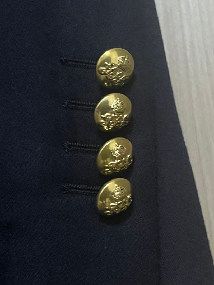 【定価9万円・現行品】 ポロラルフローレン　紺ブレ　シングル　40R Lサイズ