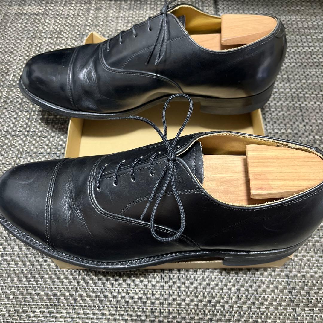 ワ*）様 80s 90s カナダ軍　サービスシューズ　内羽根　ストレートチップ