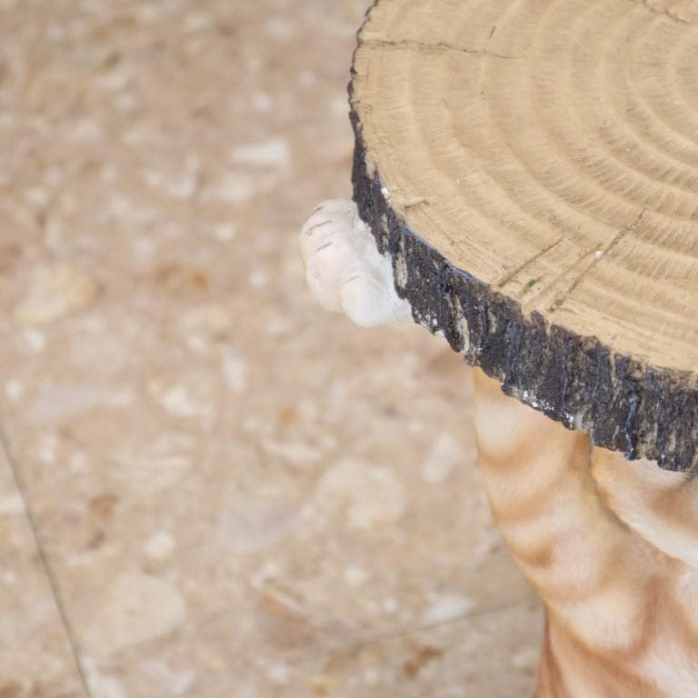 サイドテーブル マンチカン ネコ おしゃれ アニマル 動物 ソファ横 ポップ