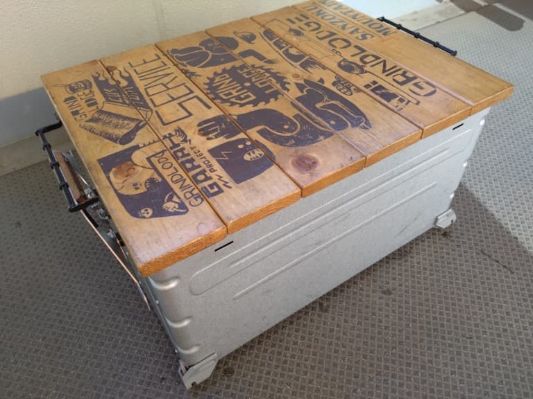 【生刷り!!】シェルフコンテナ 50 天板 グラインドロッヂ　シェルコン