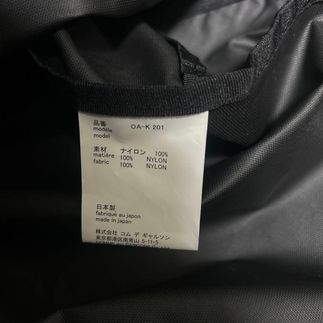 ★未使用品★ CDG comme des garcons リュック　ブラック