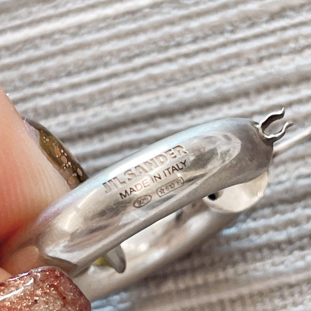 ジルサンダー ピアス シルバー 片耳 ★503