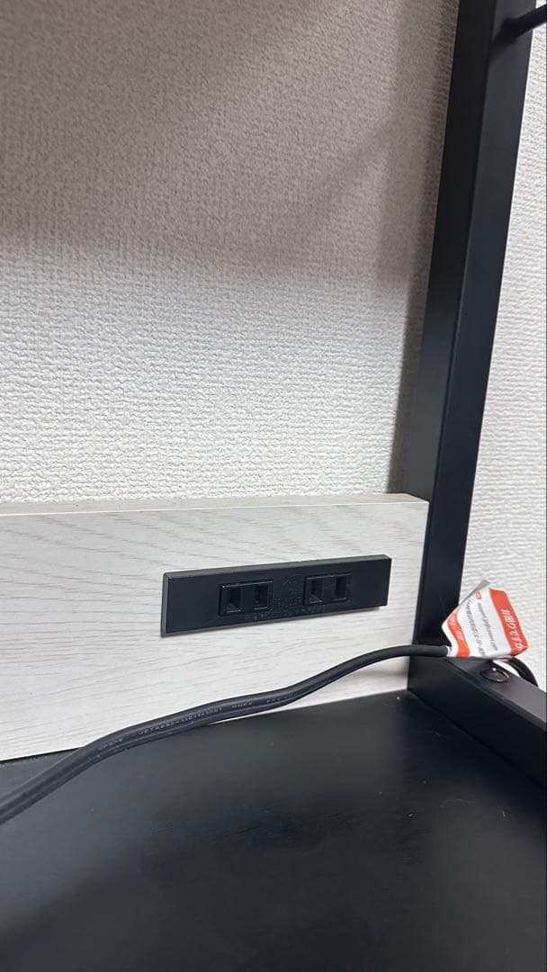 ホワイト木製キッチンカウンター