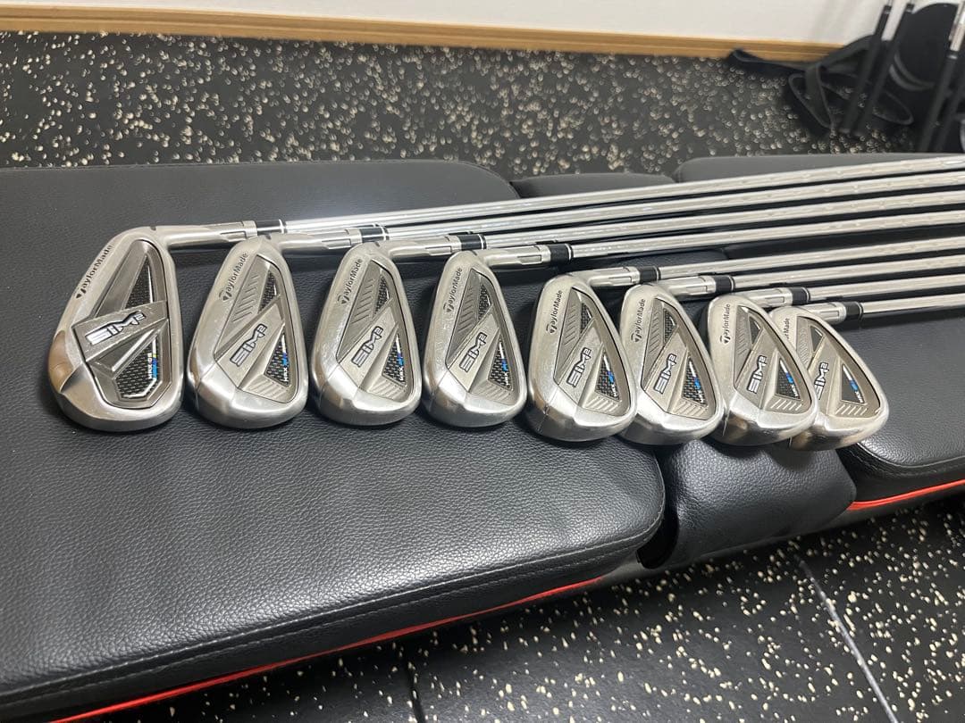 テーラーメイド SiM2MAX アイアン8本セット KBS85 フレックスS