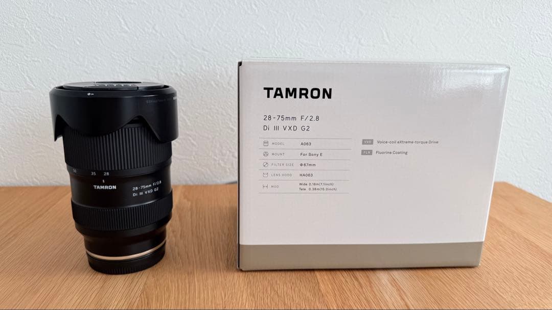 レンズ(ズーム) TAMRON 28-75mm F2.8 Di III VXD G2