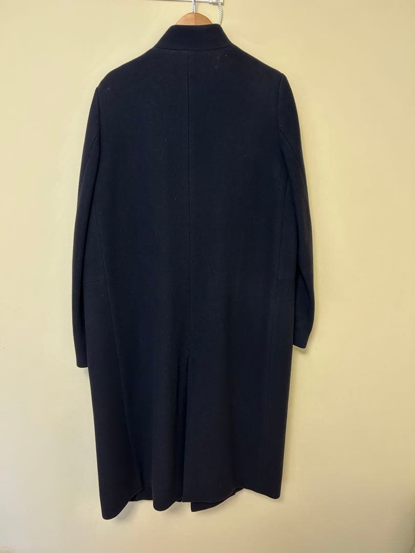 L'ESSAGE ネイビー チェスターコート