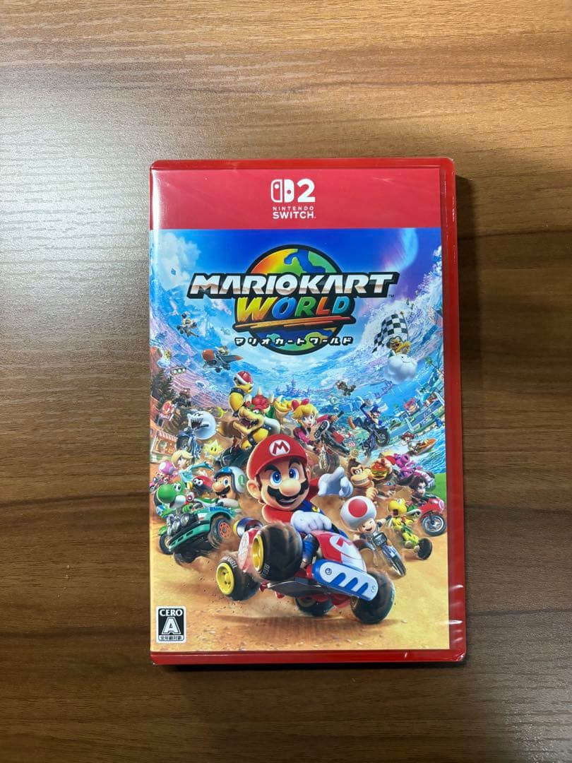 新品未開封 シュリンク付きマリオカートワールド Nintendo Switch