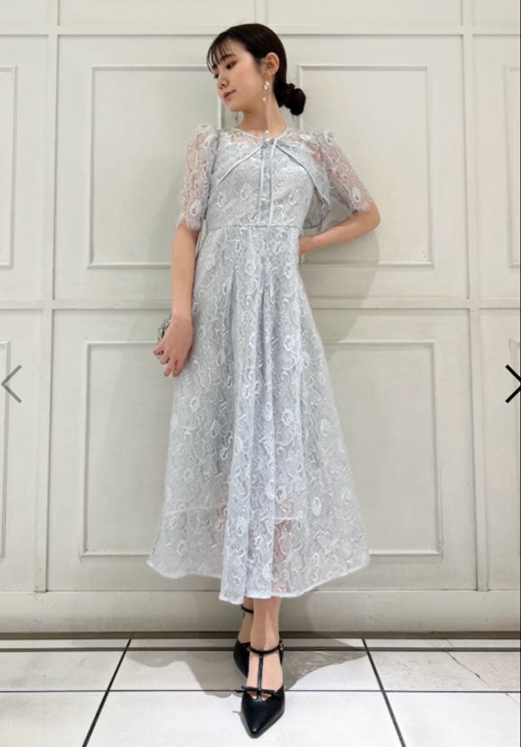 snidel レースボレロドレス