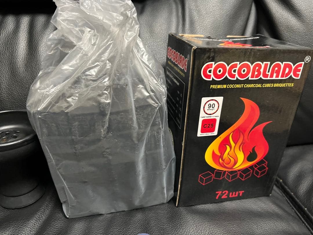 ODUMAN N3 CLEAR シーシャセット　炭用コンロ付き