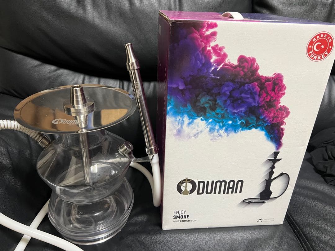 ODUMAN N3 CLEAR シーシャセット　炭用コンロ付き