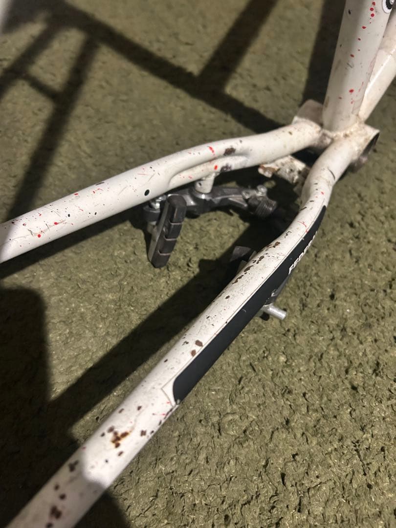 レア faderal old MTBスタッカードフレームフォークシートポストのみ