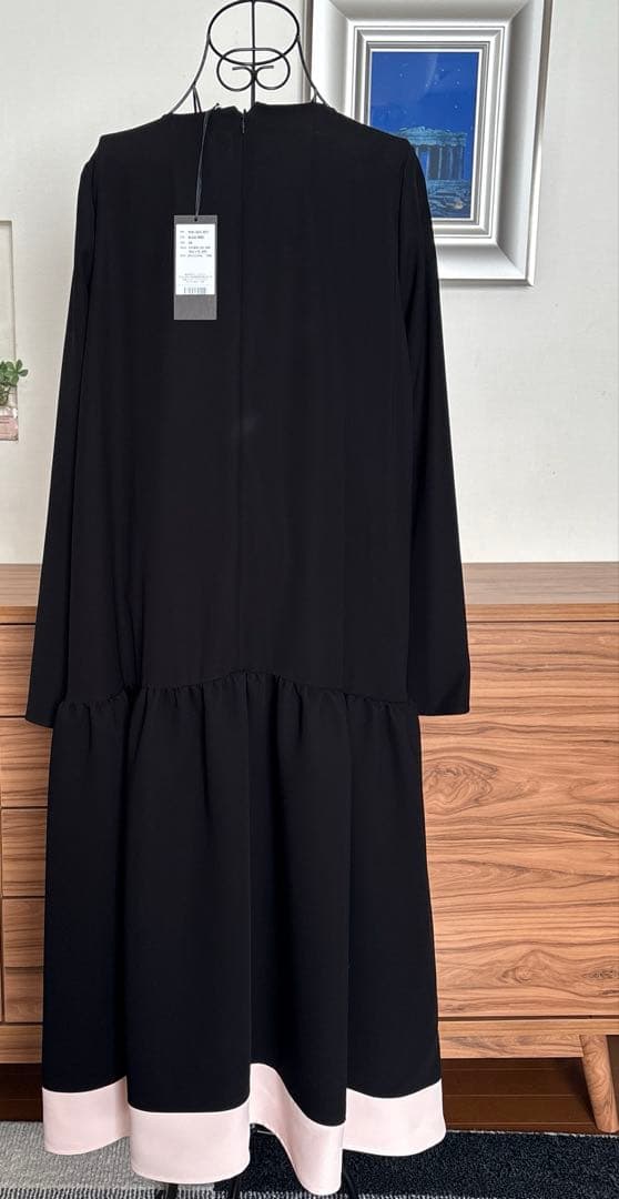 お値下げ⭐︎タグ付未使用⭐︎ヨーコチャン　人気の長袖ロングワンピース