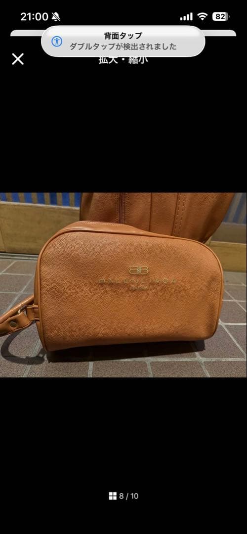 キャメル レザー ゴルフバッグ キャディバッグ