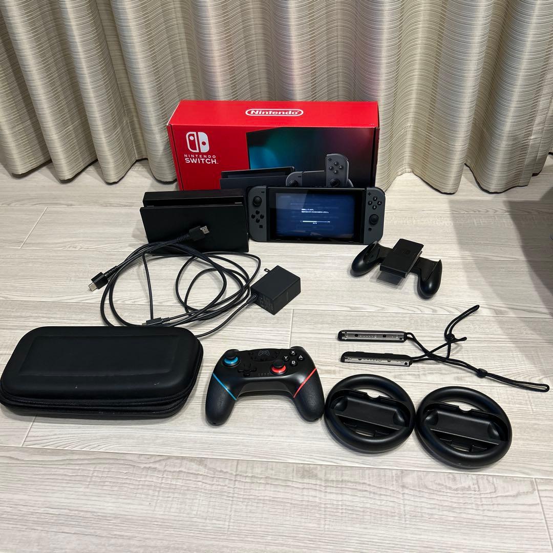 Nintendo Switch 本体 グレー コントローラー付き