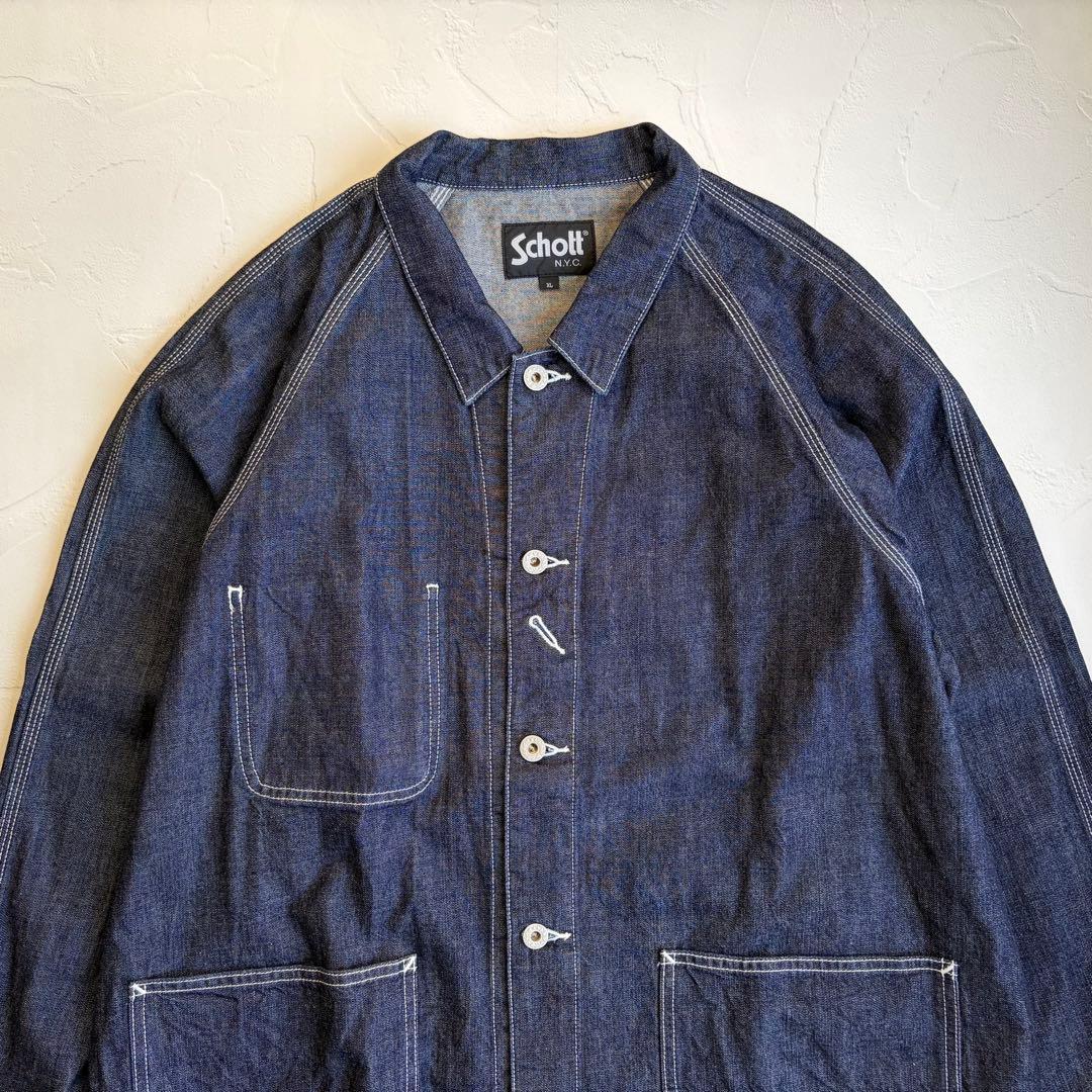 【schott】Denim coverall